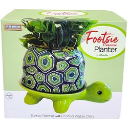 Streamline Ceramic Planter Blue/Green