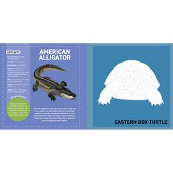 My Sticker Paintings Reptiles Sticker Book