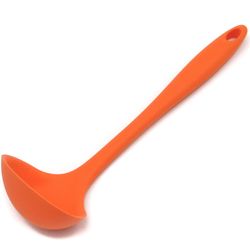 Chef Craft Premium Orange Silicone Ladle