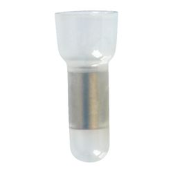 Jandorf 22-18 Ga. Insulated Wire Terminal Closed End Clear 5 pk