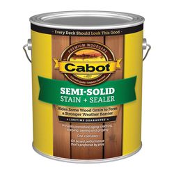 Cabot Semi-Solid Semi-Solid Redwood Oil-Based Penetrating Oil Deck and Siding Stain 1 gal