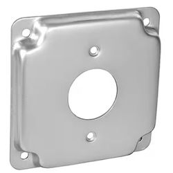 Southwire Square Steel 1 gang 4 in. H X 4 in. W Box Cover