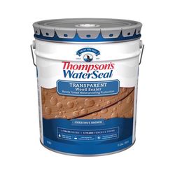 Thompson's WaterSeal Transparent Chestnut Brown Water-Based Acrylic/Alkyd/Urethane Waterproofing Woo