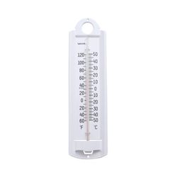 Taylor Tube Thermometer Aluminum White 8.86 in.