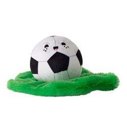 Pet Shop by Fringe Studio For Dog Multicolored Plush Just Kick It Dog Toy 1 pk