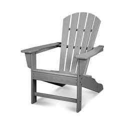 Ivy Terrace Slate HDPE Frame Adirondack Chair