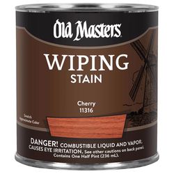 Old Masters Semi-Transparent Cherry Oil-Based Wiping Stain 1/2 pt