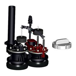 American Standard Vormax Flush Valve Kit Black Metal/Plastic For American Standard