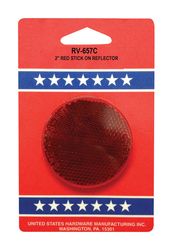 US Hardware Bargman Red Reflector 1 pk