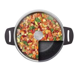 The Rock Starfrit 5 qt Black Aluminum Hot Pot