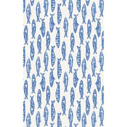 Geometry Multicolor Polyester Inshore Kitchen Towel 1 pk