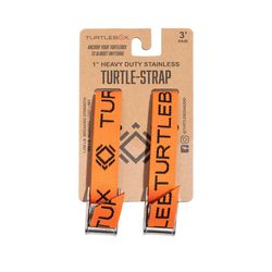 Turtlebox 36 in. L Orange Tie Down Strap 400 lb 2 pk