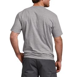 Dickies S Short Sleeve Men's Crew Neck Gray Tee Shirt
