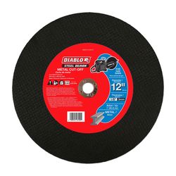 Diablo Steel Demon 12 in. D X 1 in. X 1/8 in. thick Metal Cutting Disc 1 pc