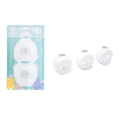Regalo Gray/White Plastic Childproofing Kit 2 pk