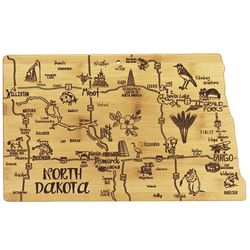 Totally Bamboo Destination 9.75 in. L X 16 in. W X 0.63 in. Bamboo Cutting Board