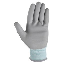 Wells Lamont Coolmax Women's Indoor/Outdoor Knit Work Gloves Blue/Gray L 1 pair