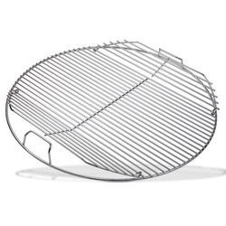 Weber Replacement 22" Charcoal Hinged Grill Grate 22 in. 21.5 in. L X 21.5 in. W
