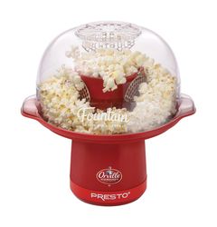Presto Gloss Red 20 cups Air Popcorn Machine