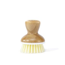 Full Circle Bubble Up 2.36 in. W Medium Bristle 2 in. Bamboo Handle Dish Brush