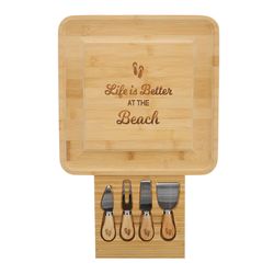 Pavilion We People Natural Bamboo Beach Serving Board 1 each