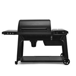 Traeger Woodridge Pro Wood Pellet Grill + Pellets, Folding Shelf, Cover, and Drip Tray Liner