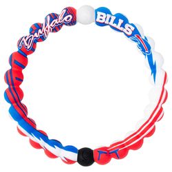 Lokai NFL Unisex Buffalo Bills Home Field Round Multicolored Bracelet Silicone Water Resistant Size