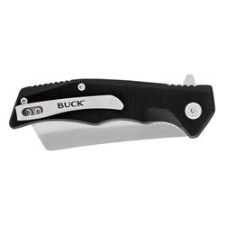 Buck Knives Trunk Black 7Cr Stainless Steel > 6 in. Cleaver Pocket Knife