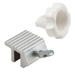 Prime-Line Defender Security Zinc-Plated Aluminum Sliding Window Lock 2 pk