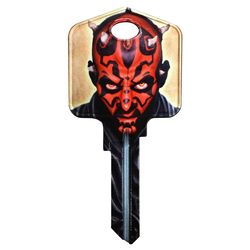 HILLMAN Star Wars Darth Maul House/Padlock Universal Key Blank Single