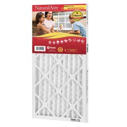 NaturalAire 16 in. W X 25 in. H X 1 in. Synthetic 10 MERV Pleated Microparticle Air Filter 1 pk