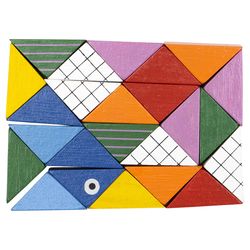Kikkerland Kidoki Twist-A-Zoo Puzzle Multicolored