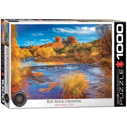 Eurographics Red Rock Crossing, AZ Jigsaw Puzzles Multicolored 1000 pc