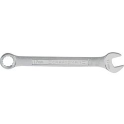 CRAFTSMAN 17 mm X 17 mm 12 Point Metric Combination Wrench 8.3 in. L 1 pc