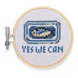 Kikkerland Sardine Embroidery Kit 1 pk