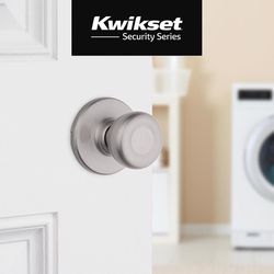 Kwikset Tylo Satin Nickel Passage Door Knob