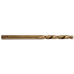 Century Drill & Tool Left 1/8 in. X 2-1/4 in. L Cobalt Steel Stubby Drill Bit Straight Shank 1 pc