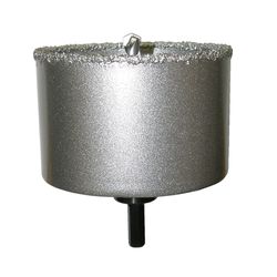 ARTU 4 in. Carbide Grit 4-1/2 in. L X 3/8 in. D Hole Saw Arbor Included