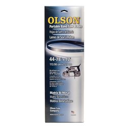 Olson 44.78 in. L X 0.5 in. W Carbon Steel Band Saw Blade 10/14 TPI Variable teeth 1 pk