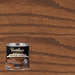 Varathane Semi-Transparent Gunstock Oil-Based Urethane Modified Alkyd Wood Stain 1/2 pt