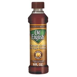 Old English No Scent Scratch Cover Polish Light Wood 8 oz Liquid