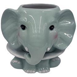 Streamline Ceramic Planter Blue/White