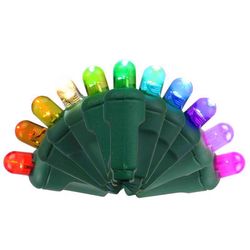 Celebrations Platinum LED Mini Dot Multicolored 50 ct String Christmas Lights 50 ft.