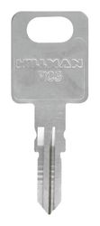 HILLMAN Traditional Key Automotive Key Blank Double For FIC3 Silver