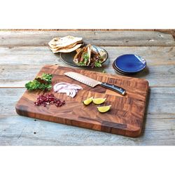 Ironwood Charleston 14 in. L X 20 in. W Acacia Wood Cutting Board
