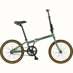 Retrospec Judd Unisex Folding Bicycle Green