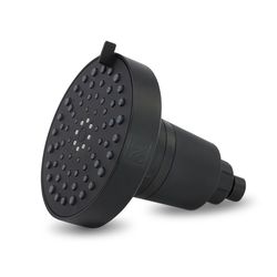 Danco Seventy Matte Black ABS 4 settings Showerhead 1.8 gpm