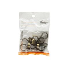 Kenney Bronze Brass Traditional/Transitional Clip Ring n/a in. L