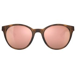Oakley Spindrift Sunglasses Unisex Brown Frame Orange Lens