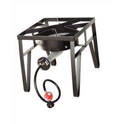 Flame King 200000 BTU Stainless Steel Single Burner 200000 BTU
